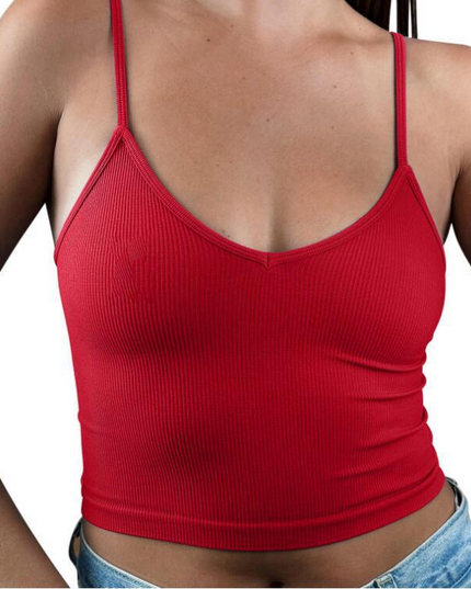 korte strapless top