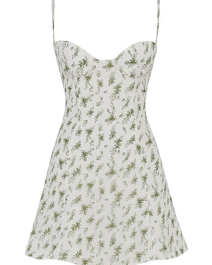 Minijurk met eenvoudige print