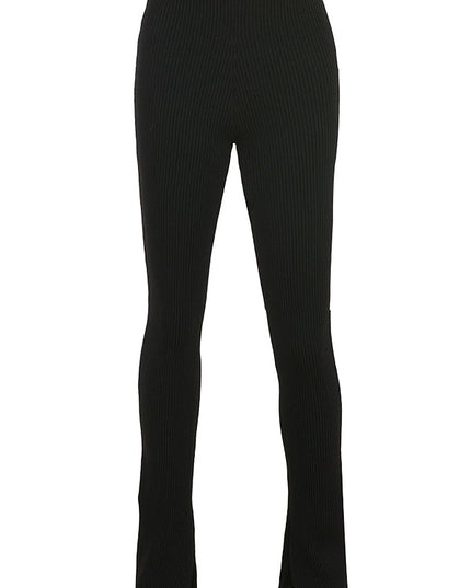 Gebreide blouse met smalle broek