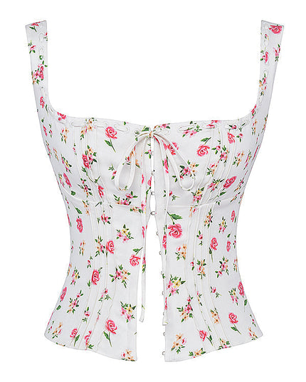 Casual top met bloemenpatroon
