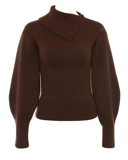 Elegante kasjmiermix trui met broek