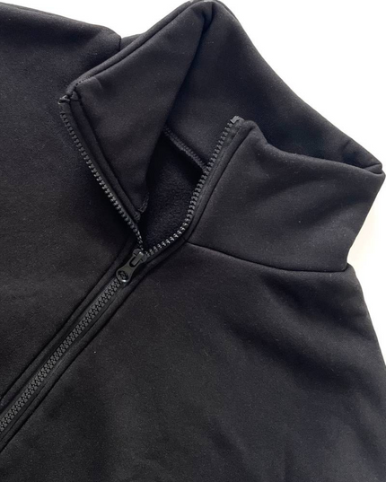 Blouse met rits en joggingbroek