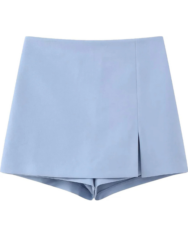 Slanke rok met hoge taille