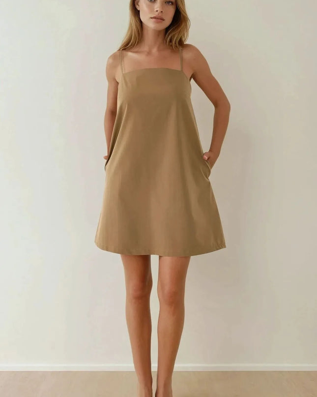 Rechte Elise mini-jurk