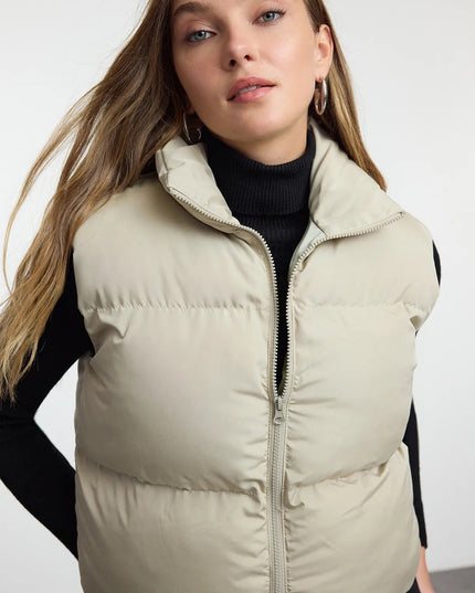 Feris linnen vest in casual stijl