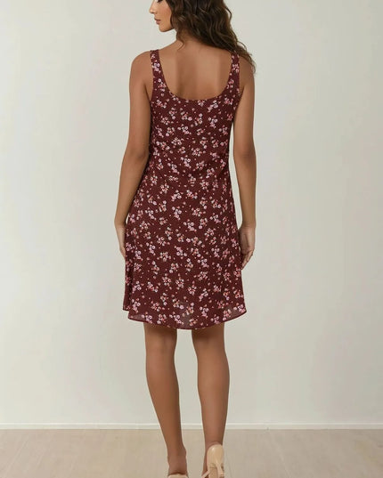 Anastasia bloemen mini-jurk