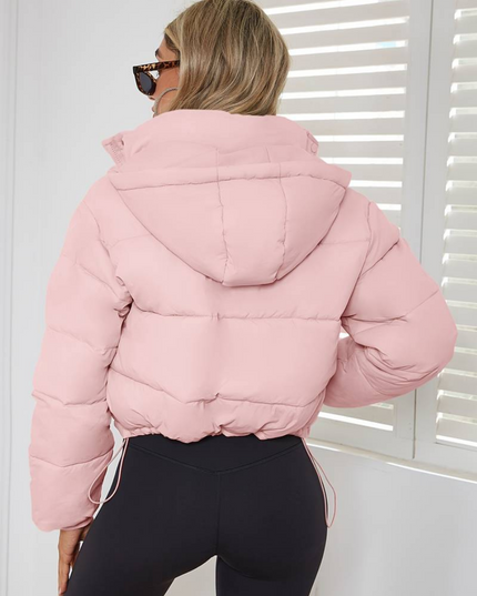 Slim-fit geplooide jas