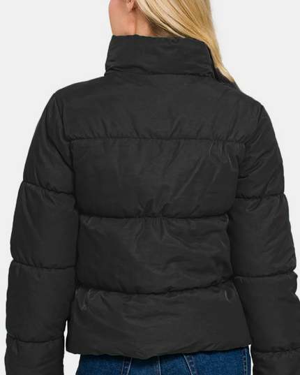 Zenana pufferjack met zakken
