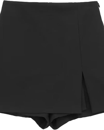 Slanke rok met hoge taille