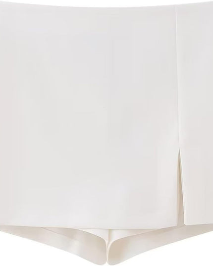 Slanke rok met hoge taille