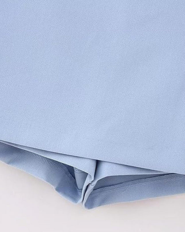 Slanke rok met hoge taille