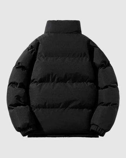 Gewatteerd, met fleece gevoerd pufferjack voor heren