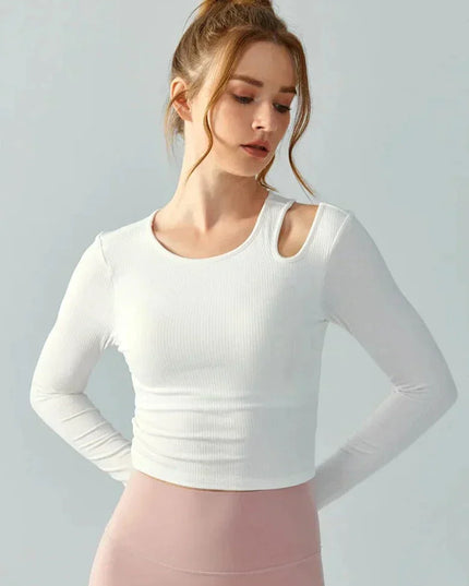 Dames sportshirt met korte mouwen