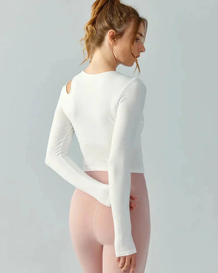 Dames sportshirt met korte mouwen