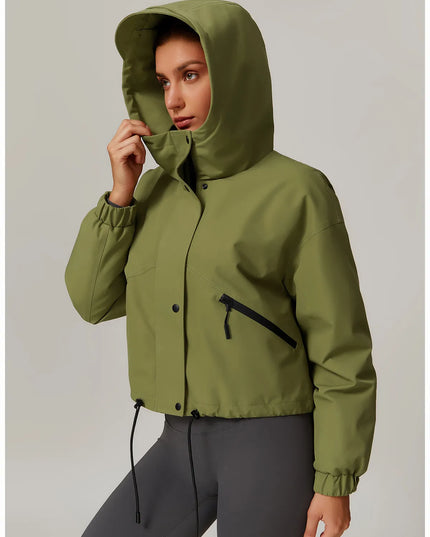 Warme en comfortabele jas met een strakke pasvorm