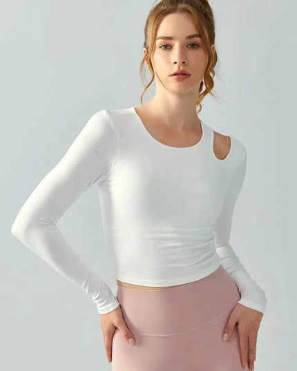 Dames sportshirt met korte mouwen