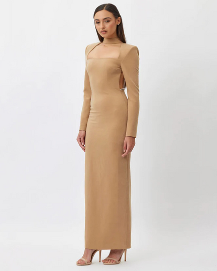Lange mouwen jurk met strass steentjes
