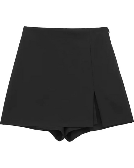 Slanke rok met hoge taille