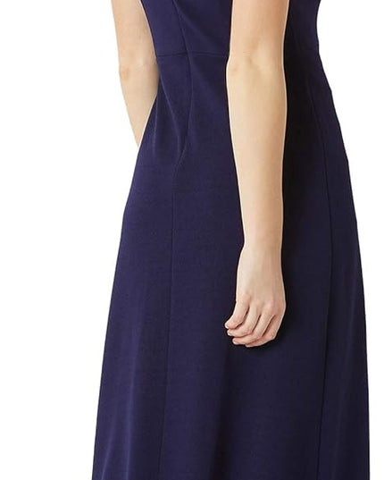 Terresa maxi-jurk met elegante halslijn