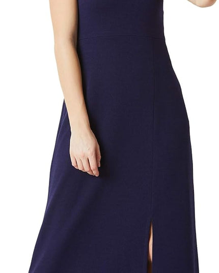 Terresa maxi-jurk met elegante halslijn