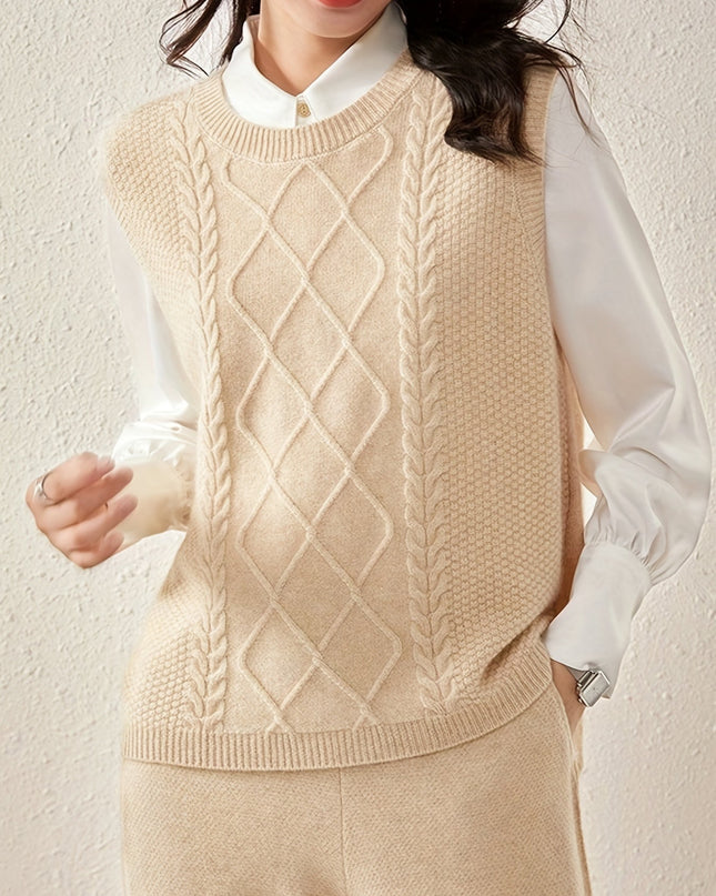 Gebreide vest