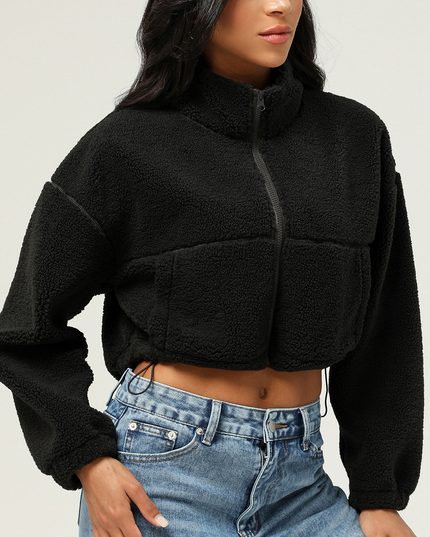 Evvelin zachte fleece bovenkleding