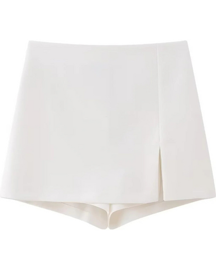 Slanke rok met hoge taille