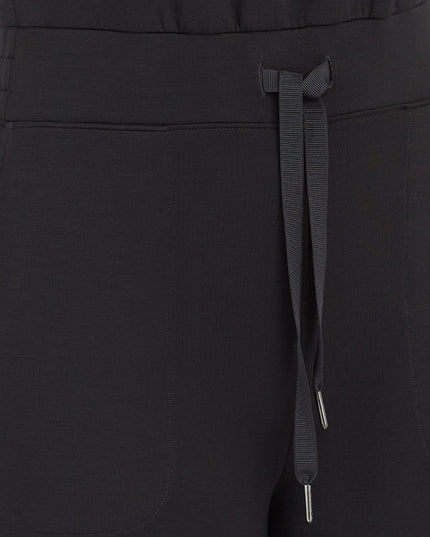 Casual crop top met wijde broek