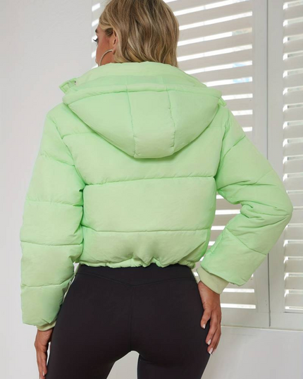 Slim-fit geplooide jas