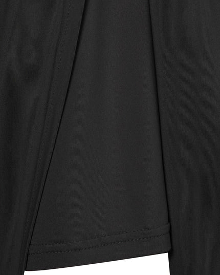 Elegante jurk met gedraaide spaghettibandjes