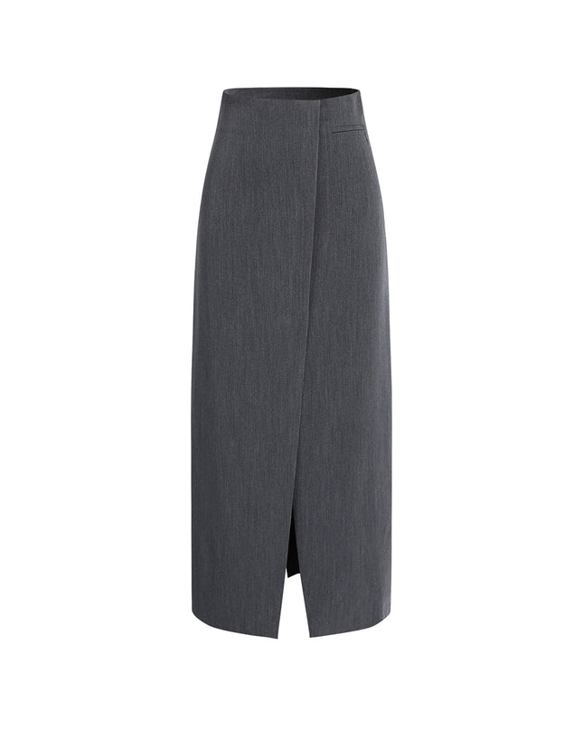Elegante maxi-rok met split aan de voorkant