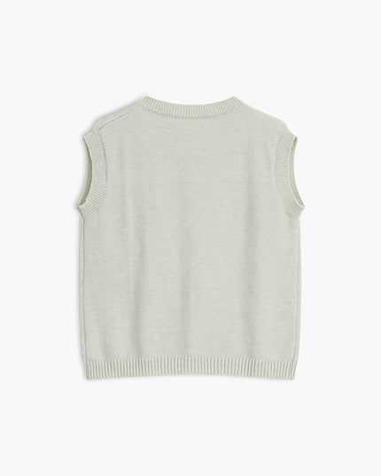 Casual vest met knoopsluiting