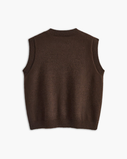Casual vest met knoopsluiting