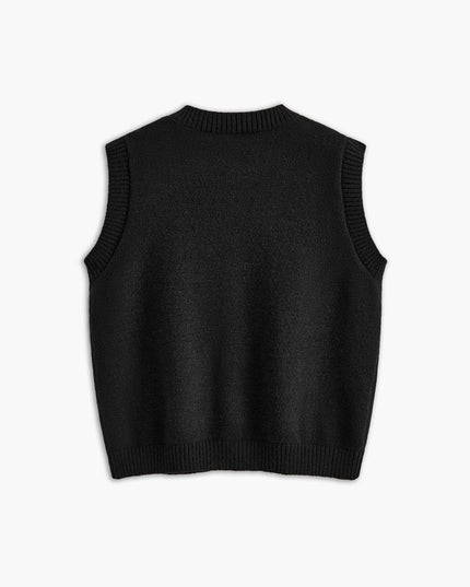 Casual vest met knoopsluiting