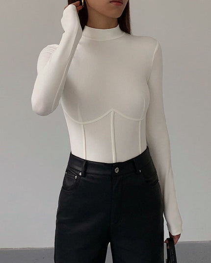 Zwemshirt met hoge kraag