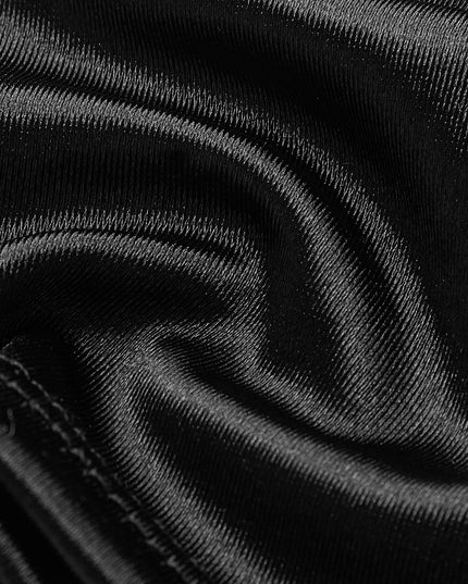 Zwarte V-hals cami top