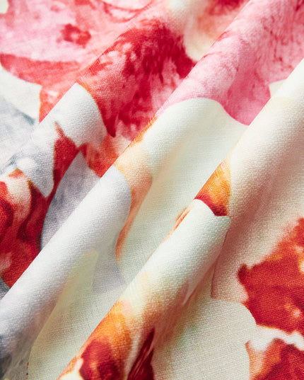 Mouwloos topje en korte broek met bloemenmotief