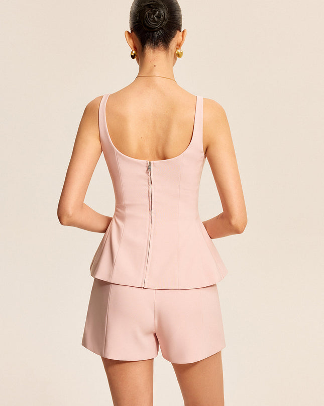 Lange Anita tanktop met shorts set