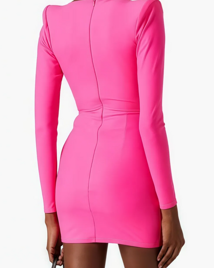 Aneri mini-jurk met sweetheart-halslijn