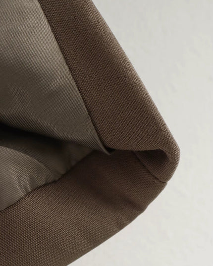Korte elegante jas met open voorkant