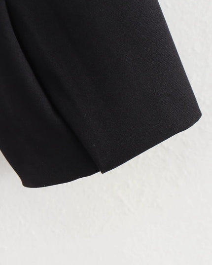 Korte elegante jas met open voorkant