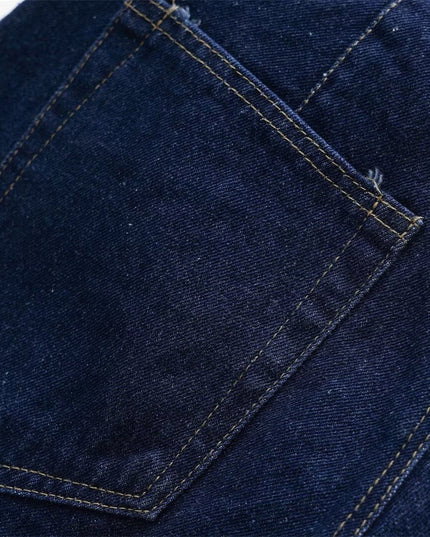 Denim shorts met zak