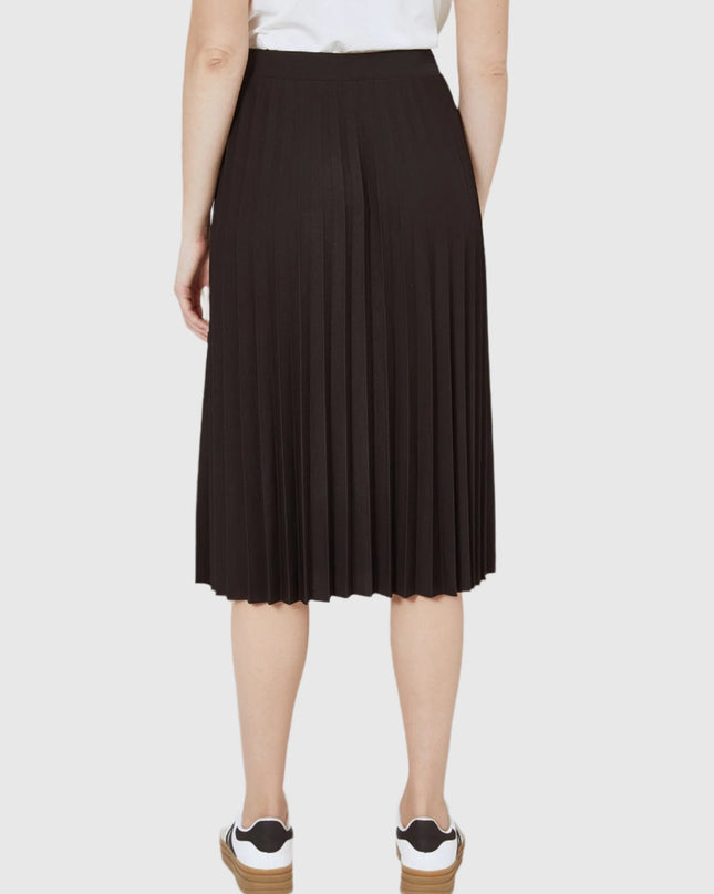 Geplooide Molis midi-rok in een casual stijl