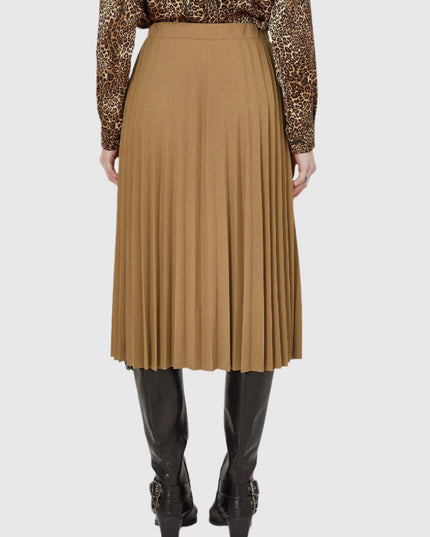 Geplooide Molis midi-rok in een casual stijl