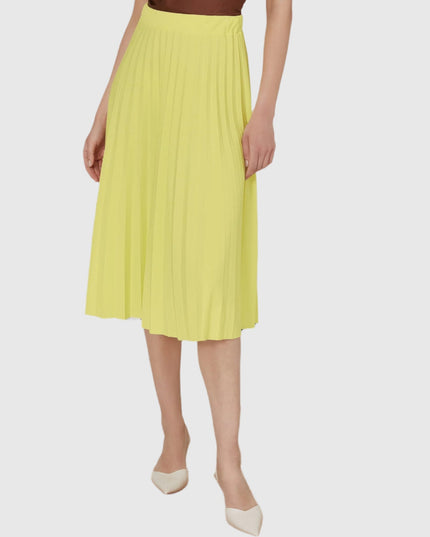 Geplooide Molis midi-rok in een casual stijl