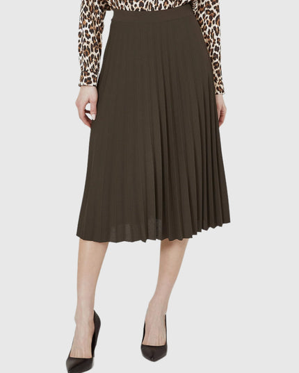 Geplooide Molis midi-rok in een casual stijl