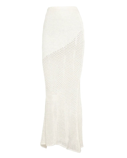 Geraffineerde gebreide zomertop met rok