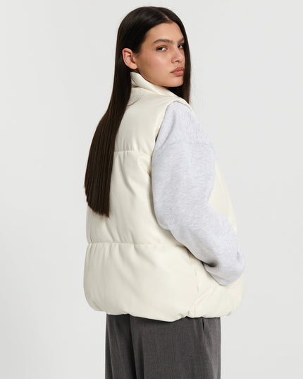Warm gewatteerd vest