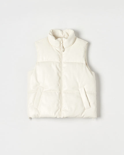 Warm gewatteerd vest