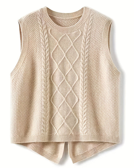 Gebreide vest